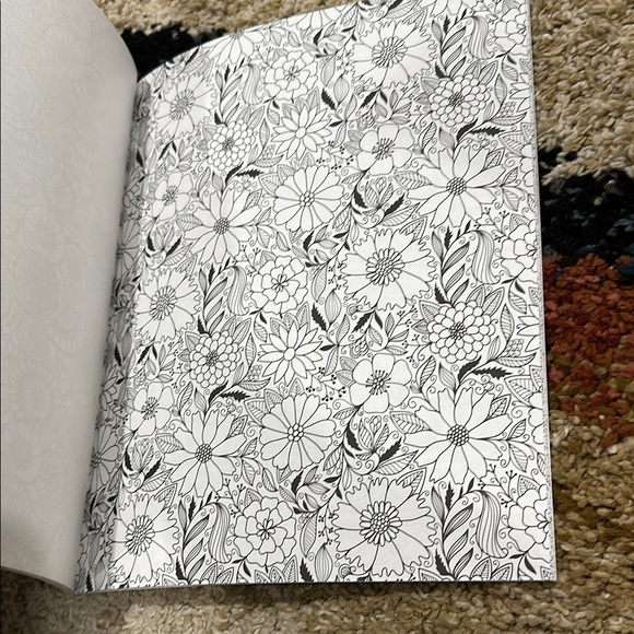 Botanical Wonders Adult Coloring Book for Everyone Stress and Anxiety Releasing - Picture 8 of 10